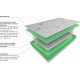 Orthocare  Ορθοπεδικό Στρώμα 101-110x200x22 cm με Ελατήρια
